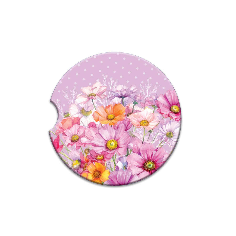 Lisa Pollock Absorbent Charming Car Coasters