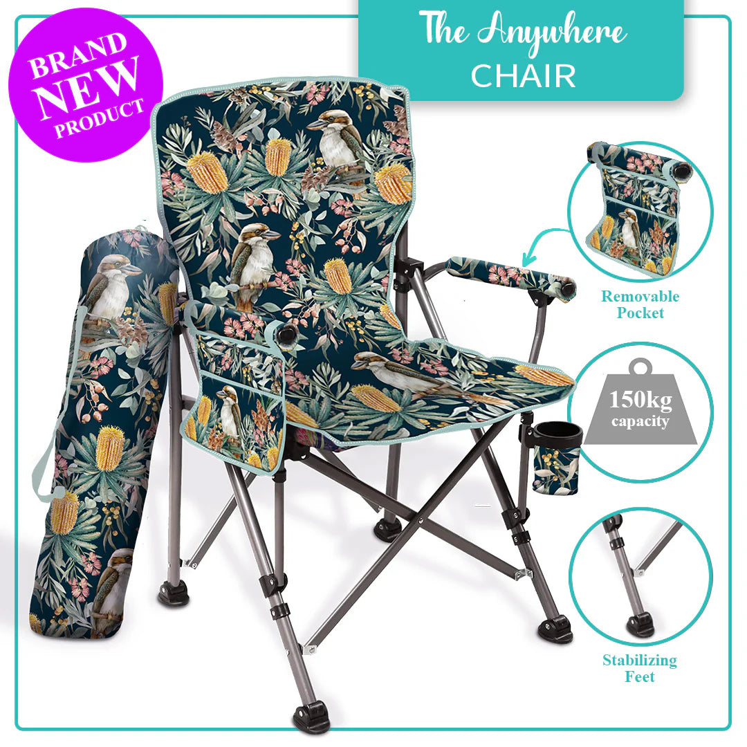 Lisa Pollock Camp Chair - Bush Guardian