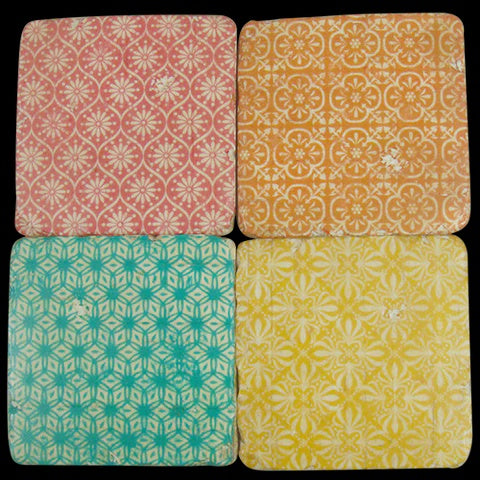 DWBH Set/4 Resin Coasters - Gelato