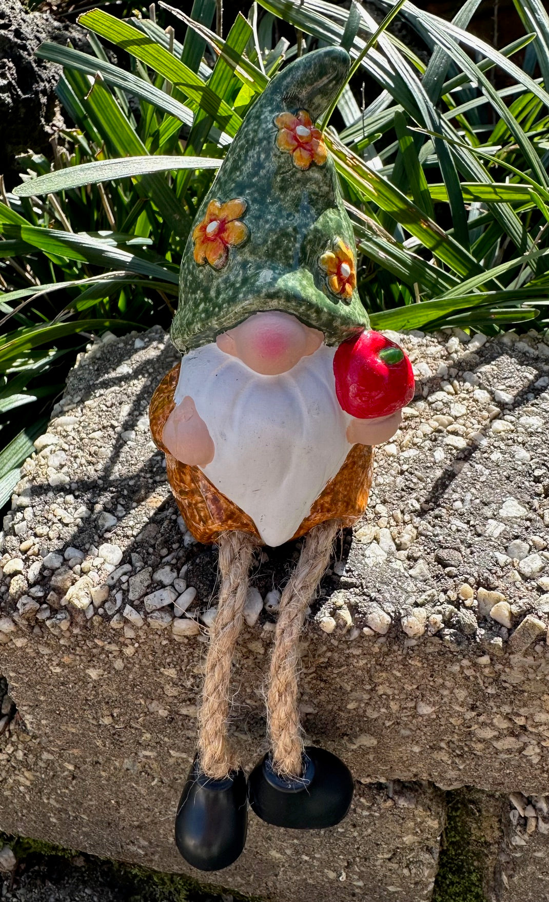 Yellow Rock Decor Gnome Leg Hangers