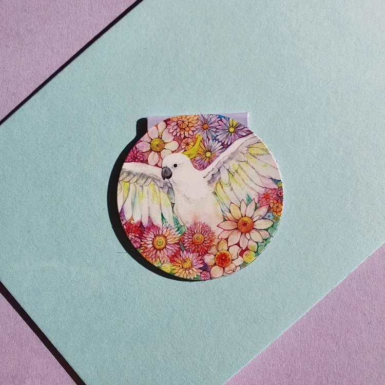 Watercolour By Cat Magnetic Bookmark