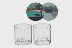 Uprising Glassware -Twin Set - Cradle Mountain