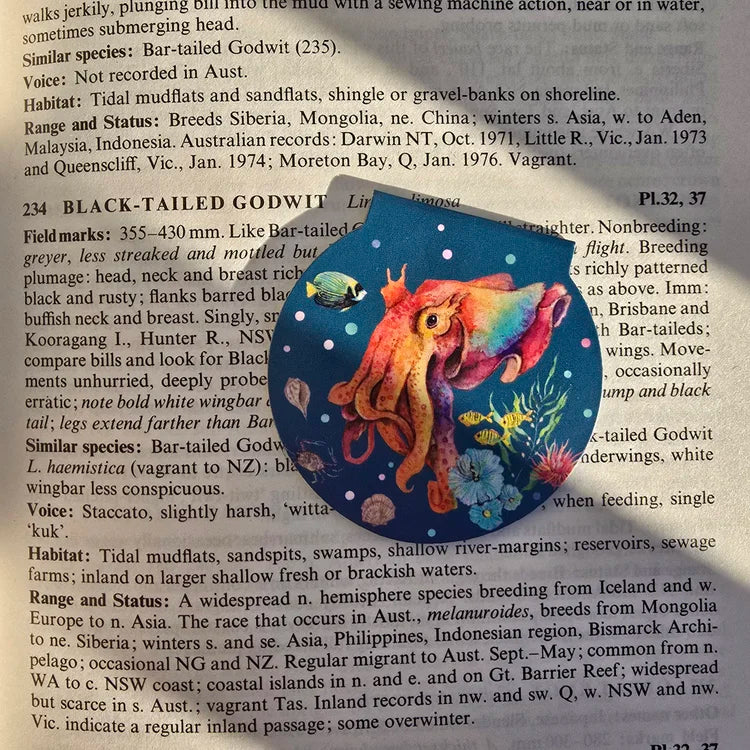 Watercolour By Cat Magnetic Bookmark