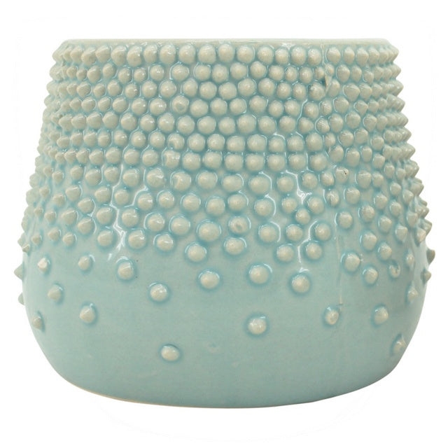 NF Living Dots Planter Pot 14x11 Frost