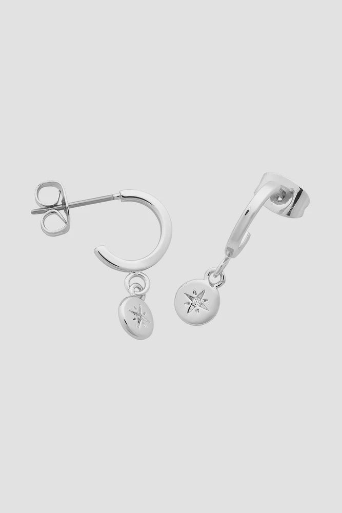 Liberte Gigi Silver Huggie