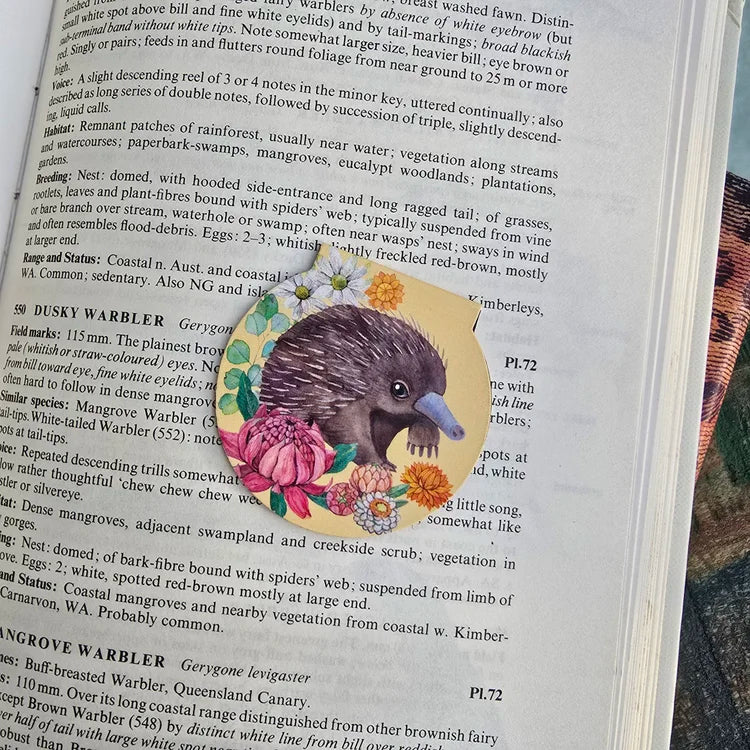 Watercolour By Cat Magnetic Bookmark