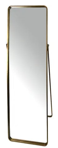 Coast to Coast Home Kent Metal Standing Mirror 48x165cm Gold