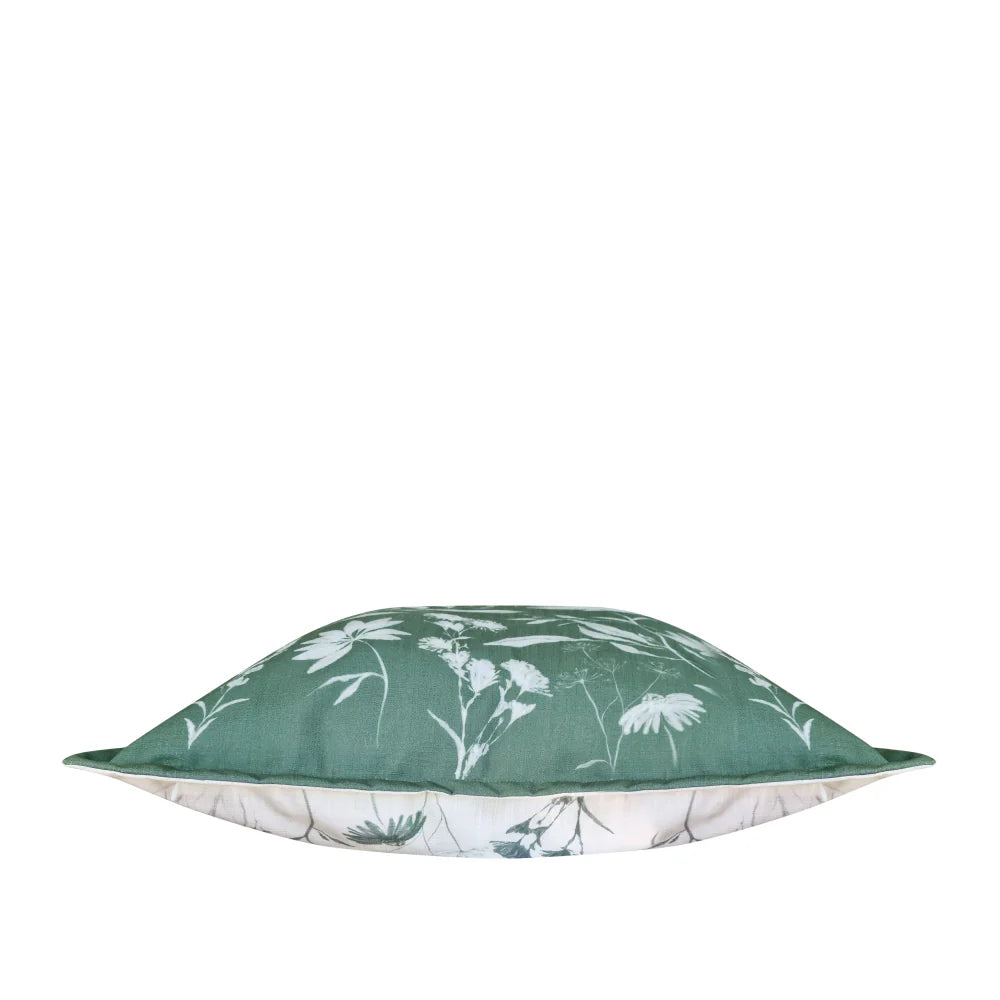 j.elliot Florence Cushion Forest/Ivory