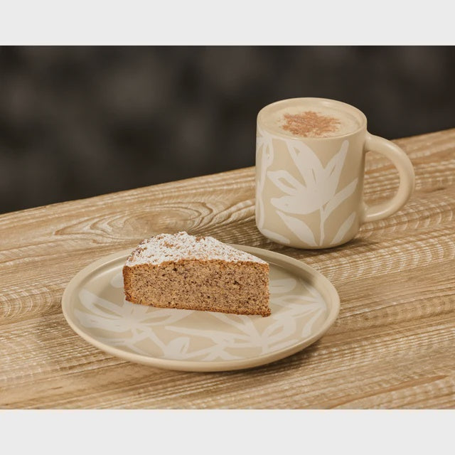 Leaf + Bean Freya Mug & Side Plate Set - White
