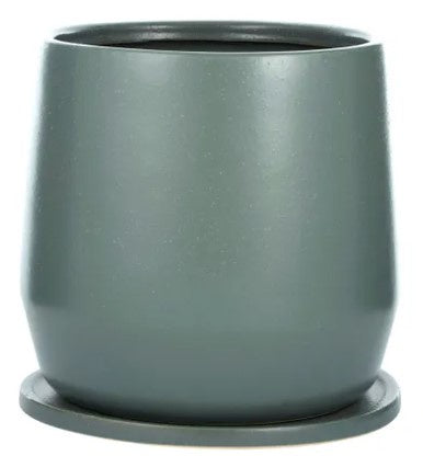 Life Botanic Pitot Cermaic Planter w/ Saucer