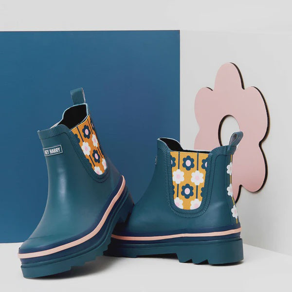 Hey Harry Harriet Blue Chelsea Gumboot