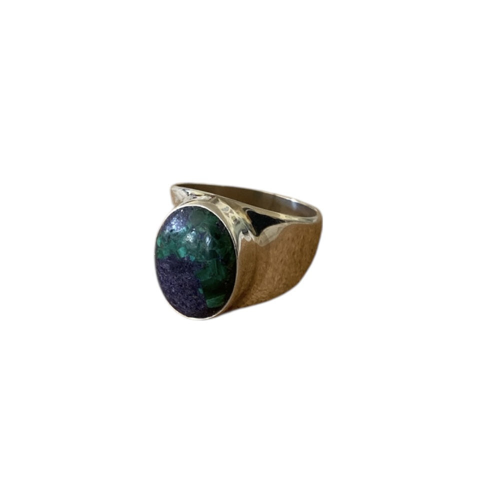 BD Signature Silver Azurite Ring