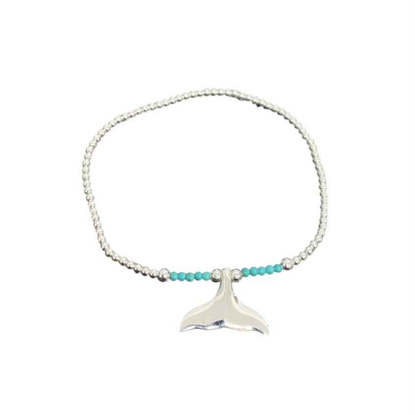 BD Sterling Silver Whale Tale Bracelet