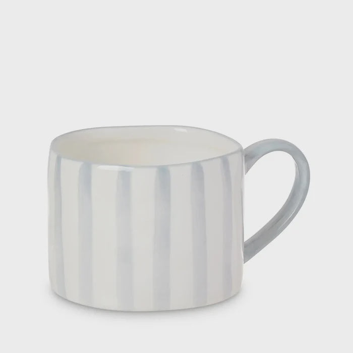 Madras Link Juniper Stripe Hand Painted Mug