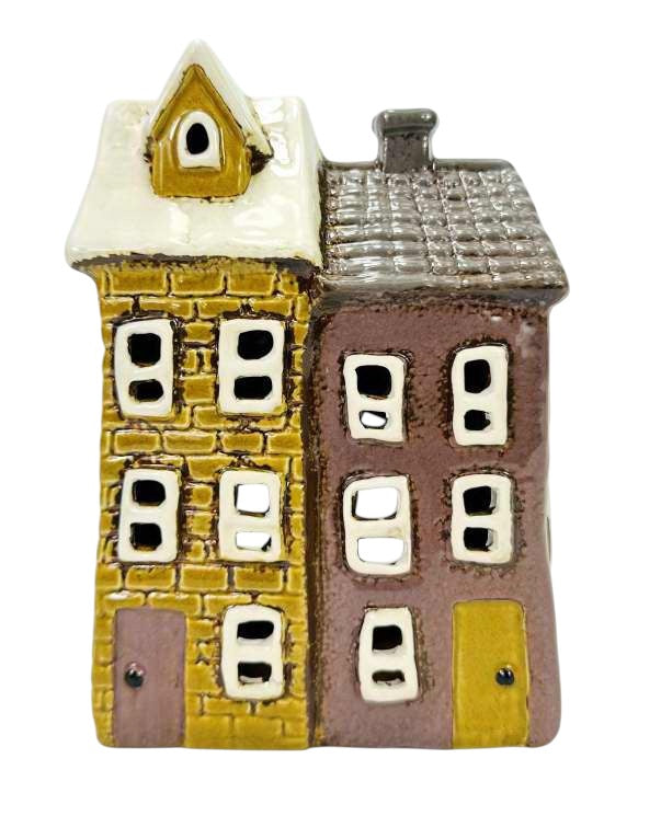 Yellow Rock Yellow & Brown Double House