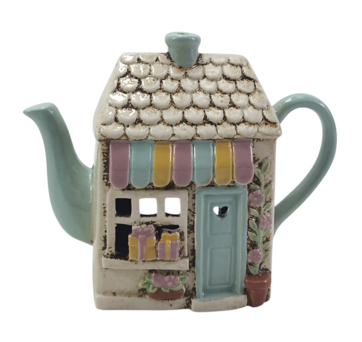 Yellow Rock Pastel Teapot House