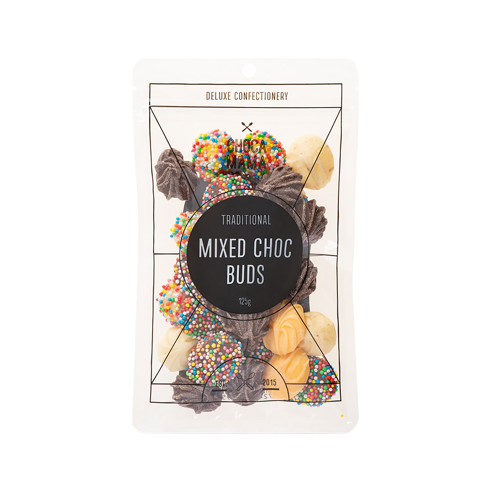 Chocamama Mixed Choc Buds 125g