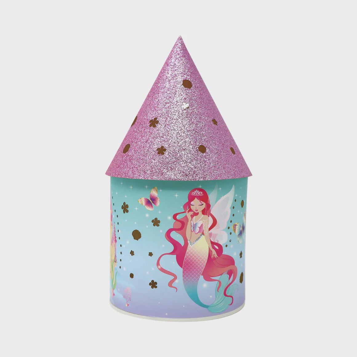 Pink Poppy Shimmering Mermaid Colour Changing Lantern