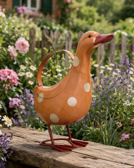 DWBH Metal Duck Watering Can