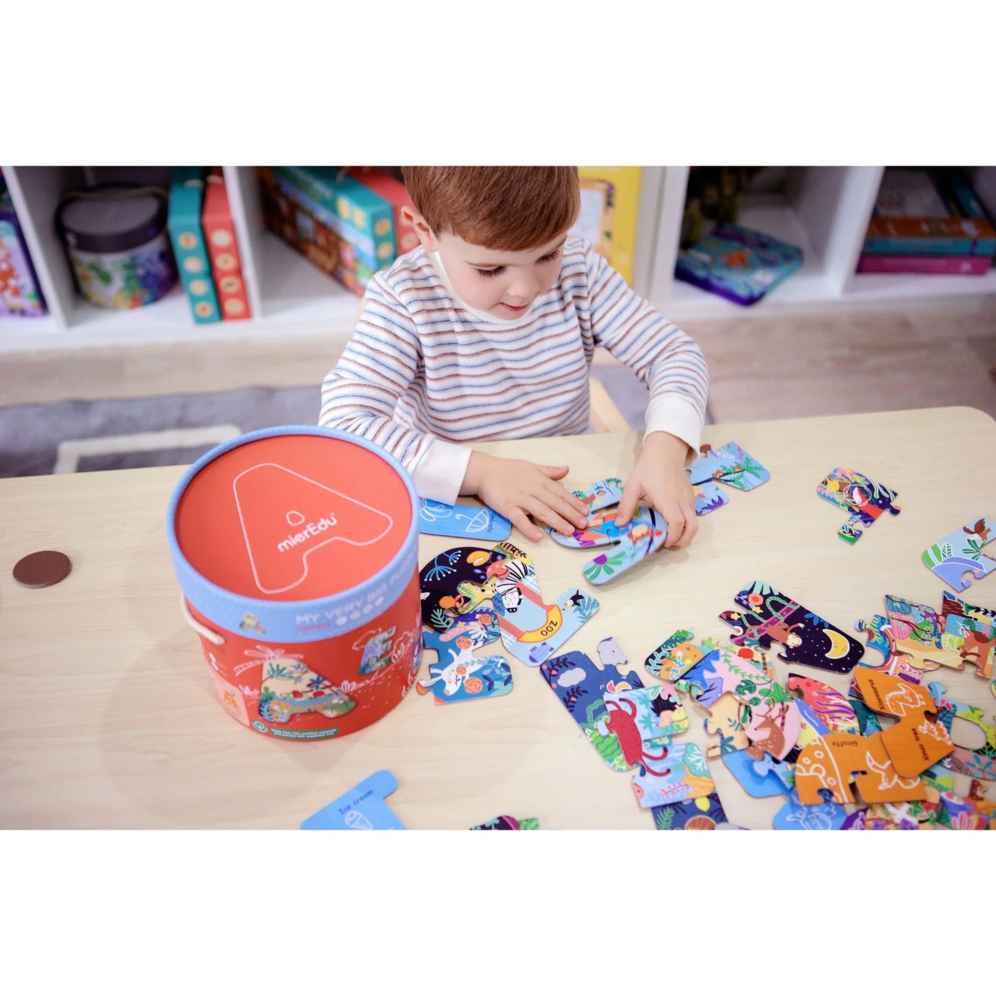 MierEdu My Very Big Puzzle - Shapes