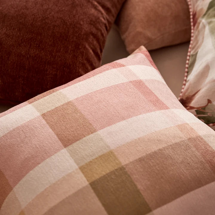Madras Link Tamara Cushion - Sunset Check