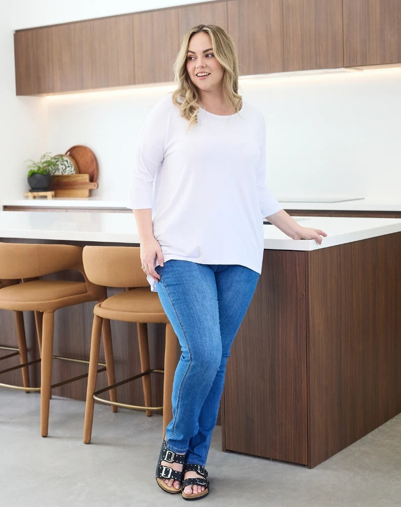 Bee Maddison Melissa Stretch Denim Jogger