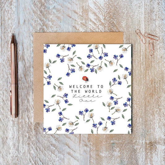 Toasted Crumpet Welcome to the World Little One Card