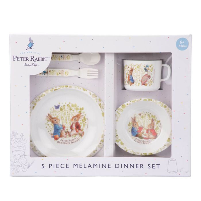 Peter Rabbit Classic 5 Piece Dinner Set