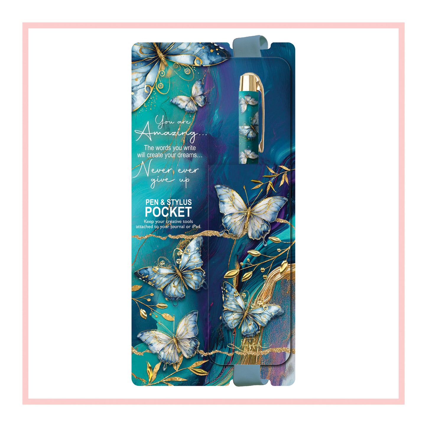 Lisa Pollock Pen & Stylus Pocket