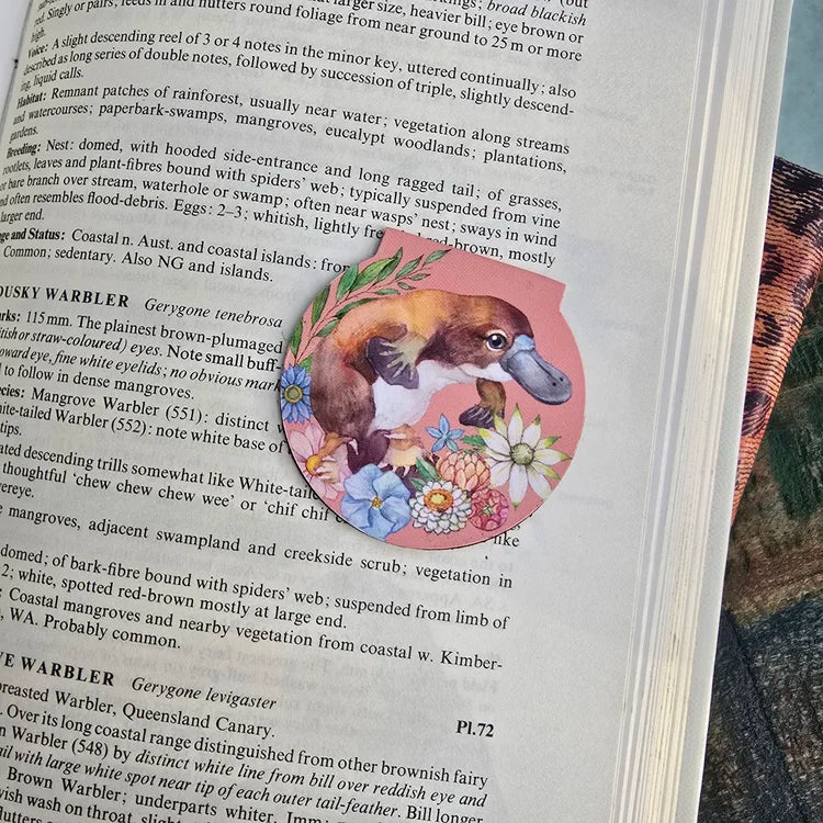 Watercolour By Cat Magnetic Bookmark