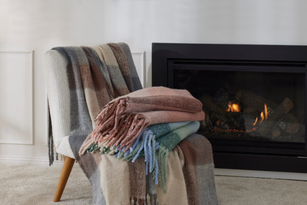 Pilbeam Living Rossi Throw - Blue