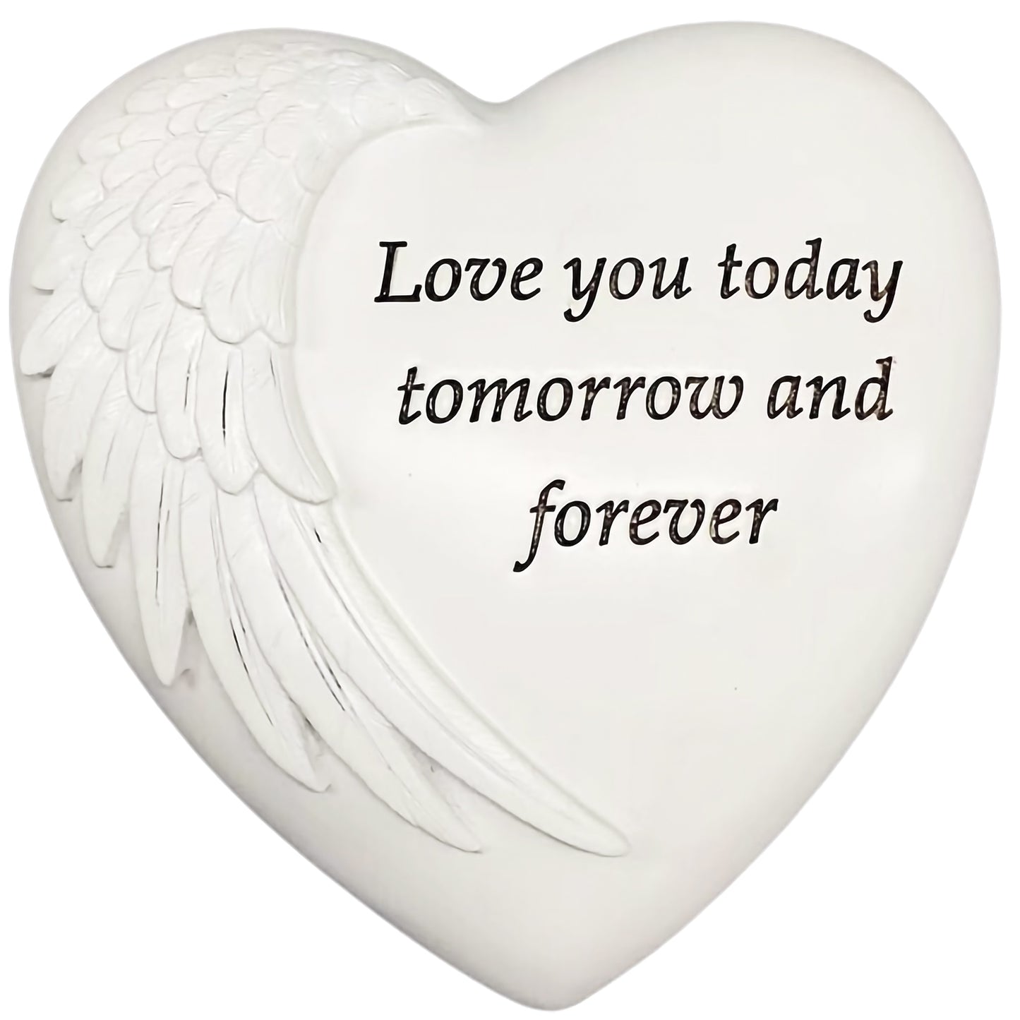 NF Living Love You Today Ceramic Heart Plaque