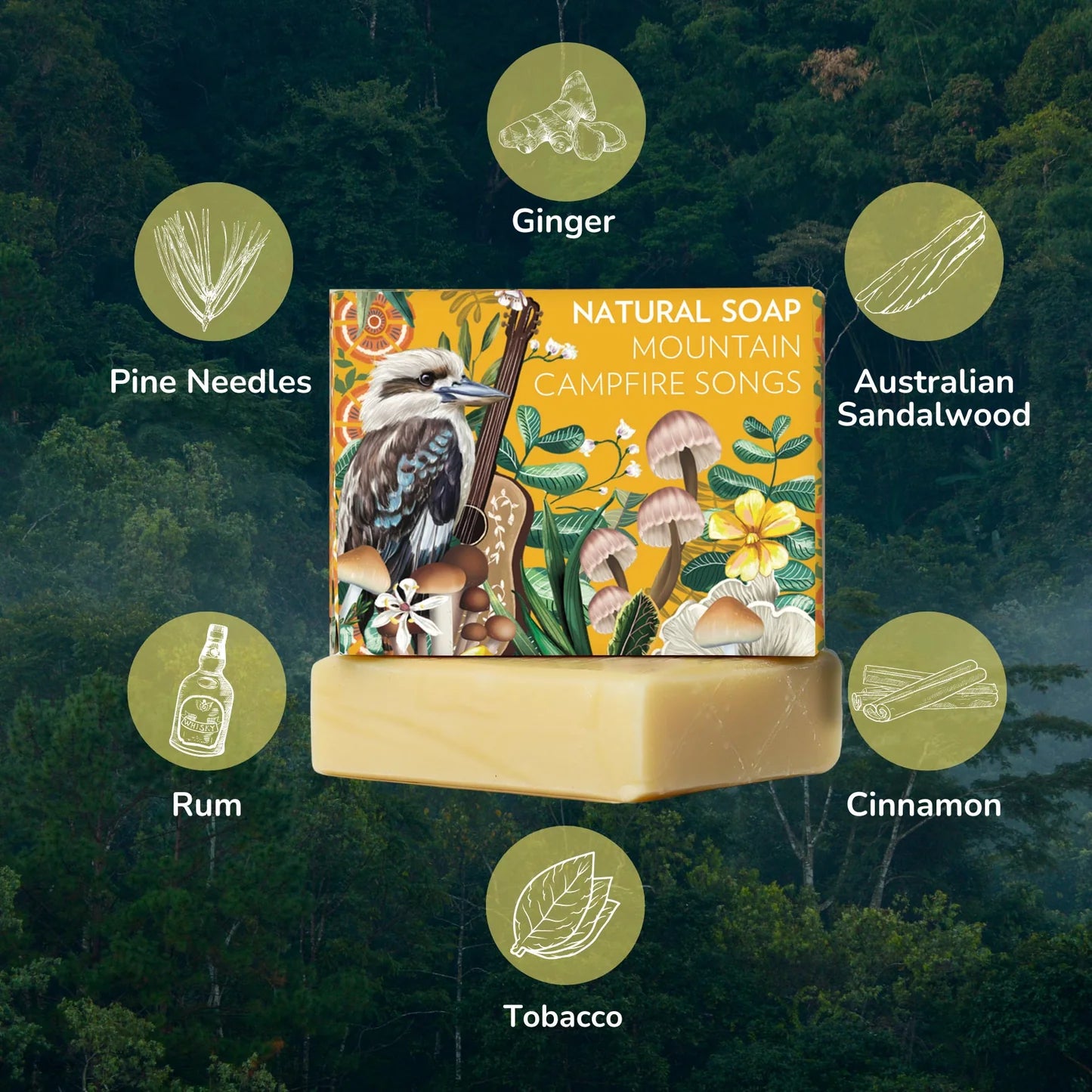 LaLa Land Australian Natural Soap Mountain Campfire Songs