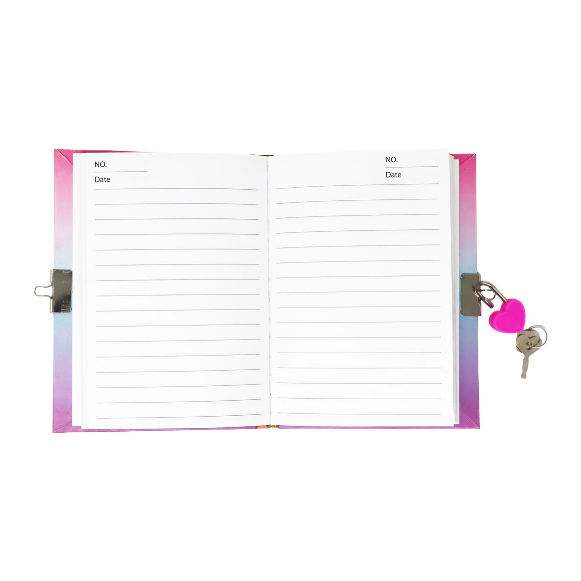 Pink Poppy Mermaid Lockable Diary (Strawberry Scented)