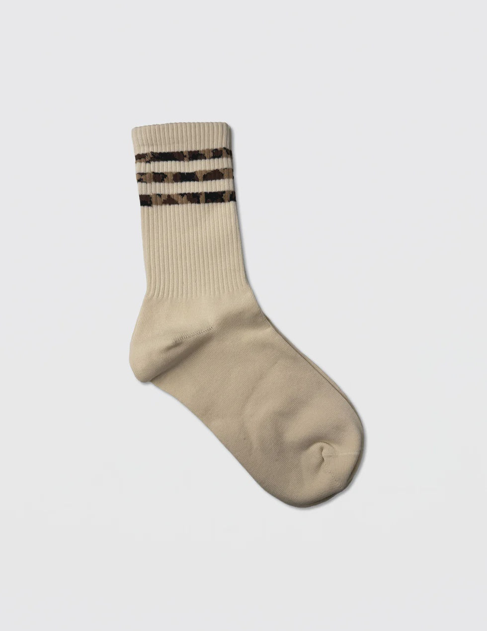 Stella + Gemma Socks - Leopard Stripe