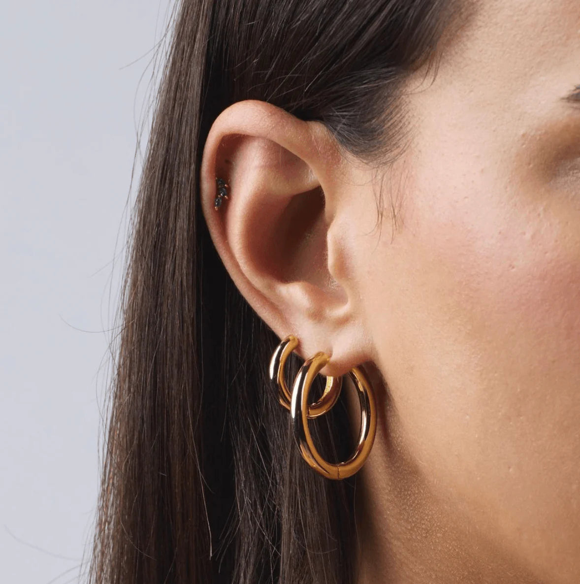 Zafino Kendall Hoops - Gold (3 sizes)