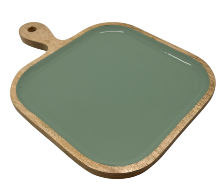 j.elliot Corinne Square Tray with Handle