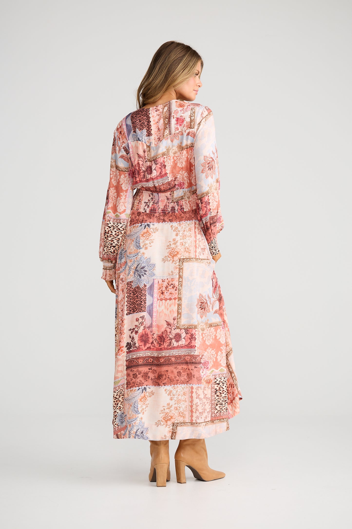 Talisman Halcyon Dress - Nomad Patchwork