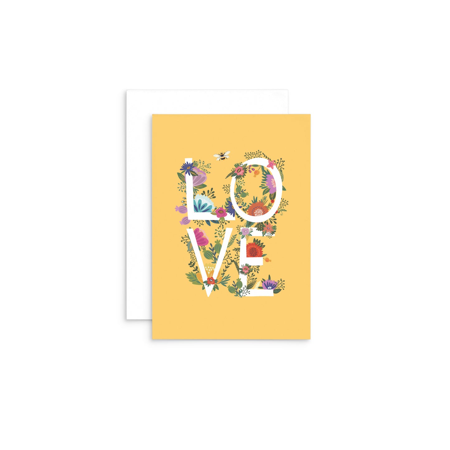 Affirmations Bee Mini Card