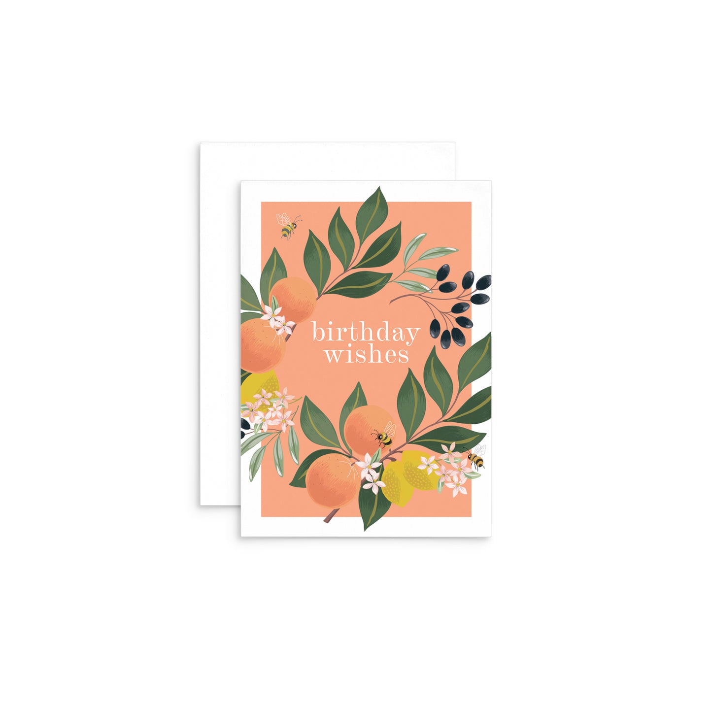 Affirmations Bee Mini Card