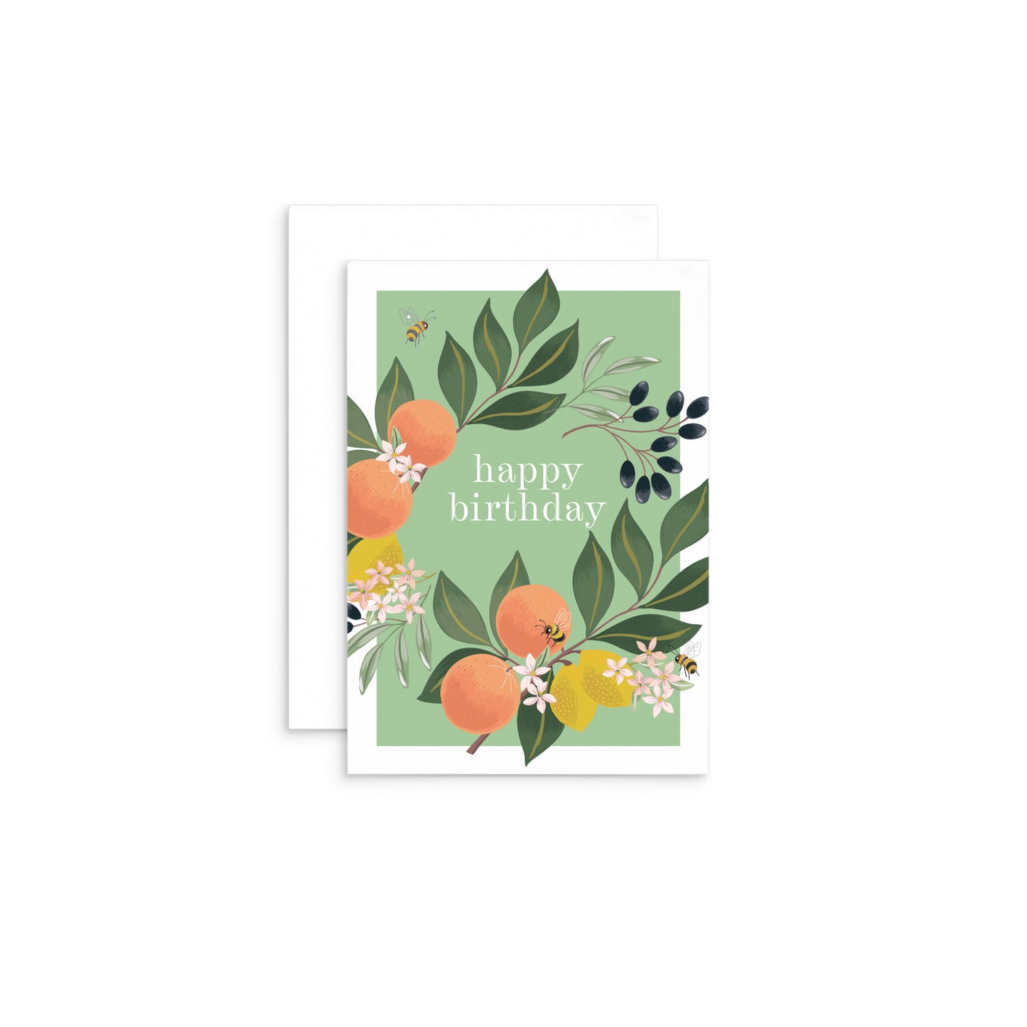 Affirmations Bee Mini Card