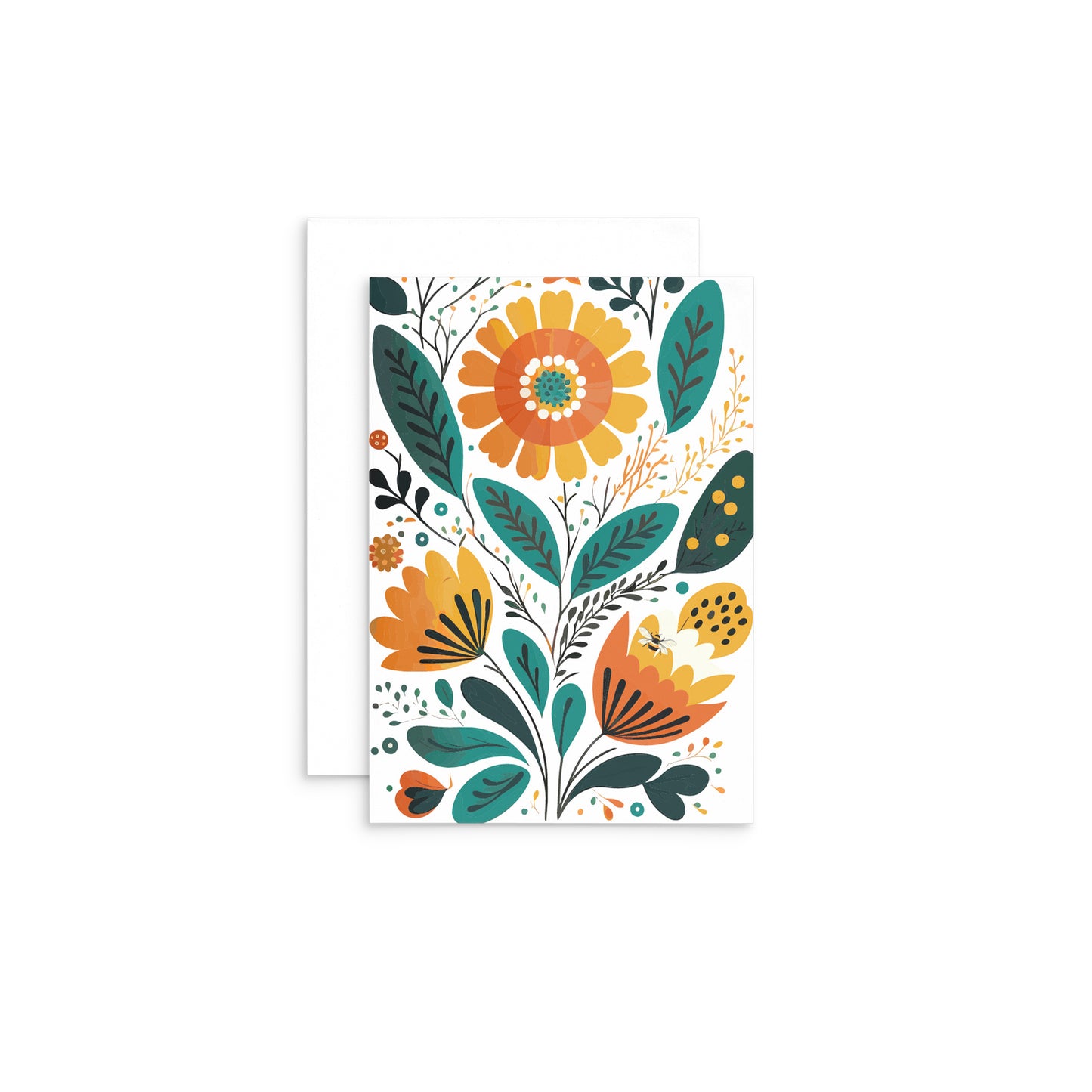 Affirmations Bee Mini Card