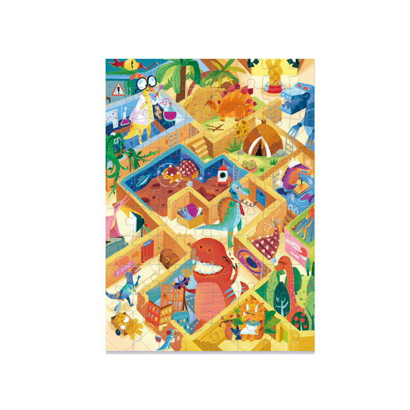 Toi World Puzzle Game - Adventures in the Dinosaur World