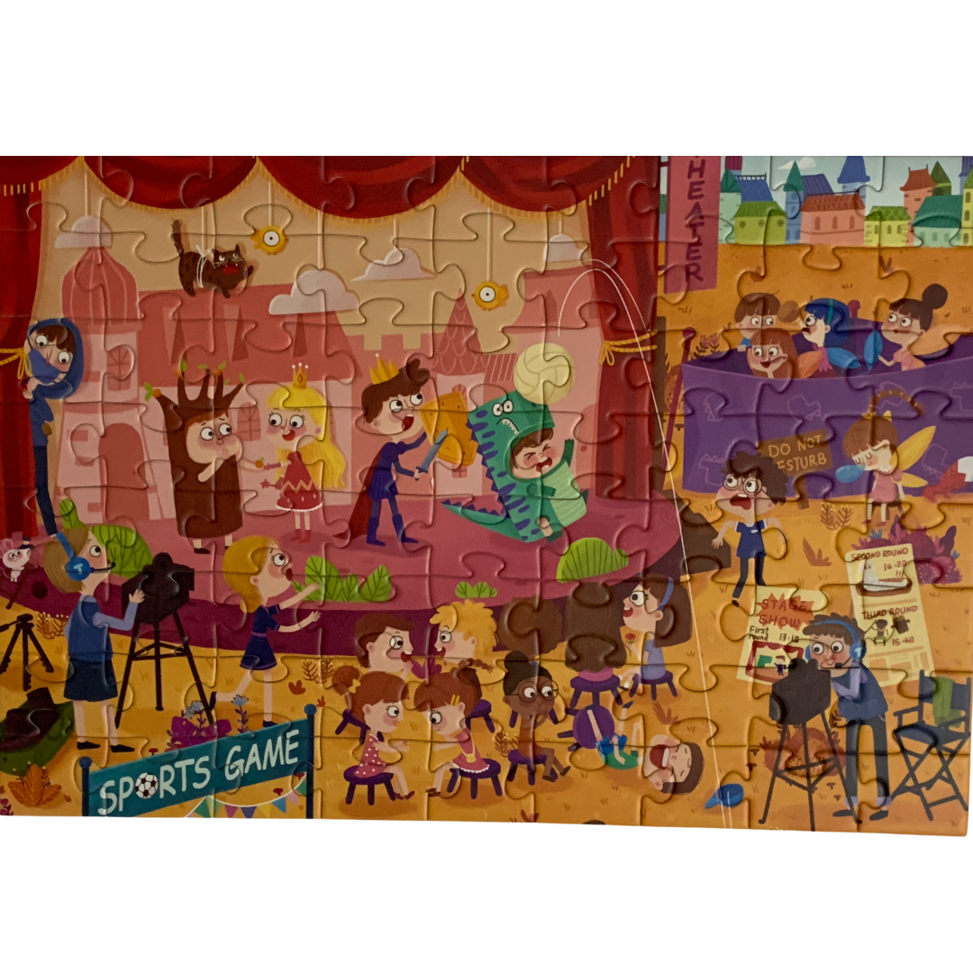 TOi World Leveled Puzzles - Step 5 Campus Sports