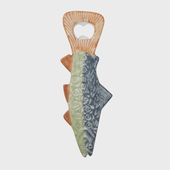 Coast to Coast Bass Stainless Steel Bottle Opener
