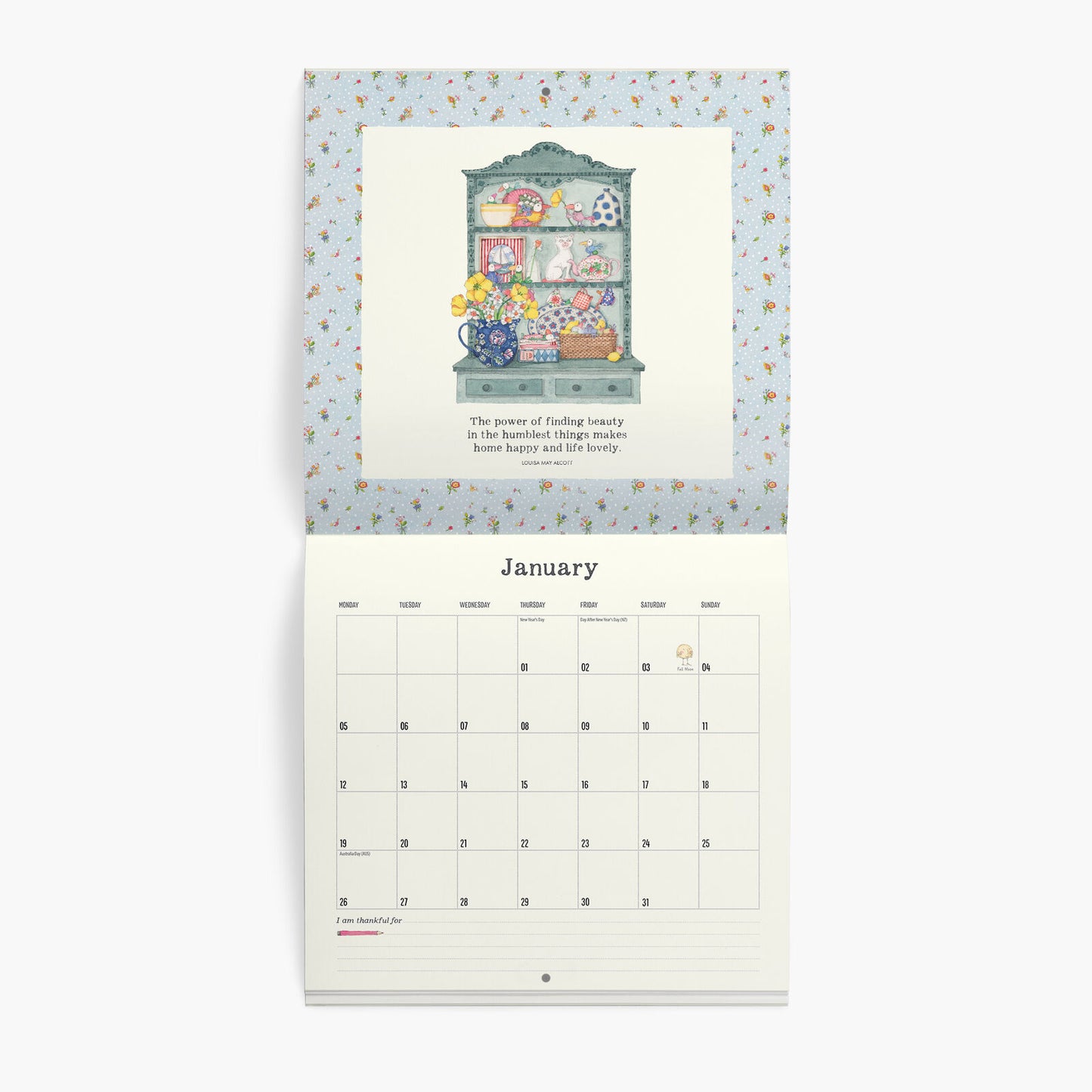 Twigseeds 2026 Wall Calendar