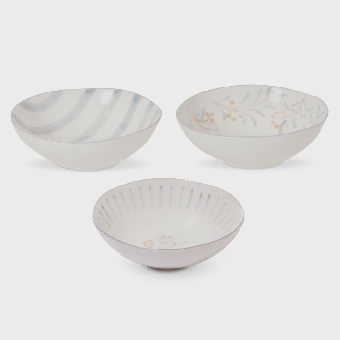 Madras Link Juniper Hand Painted Bowl