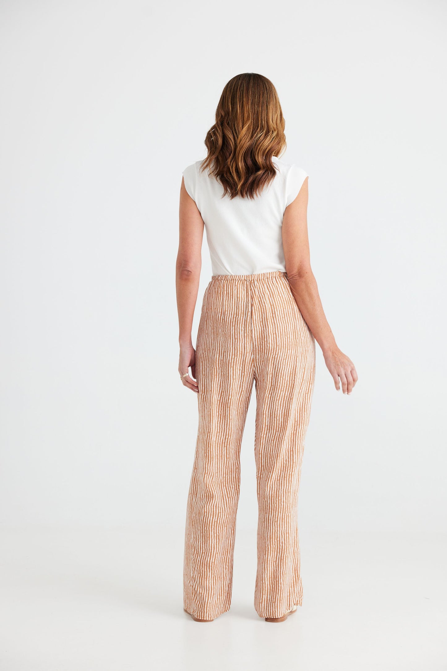 Brave + True Second Valley Pants Tan Stripe