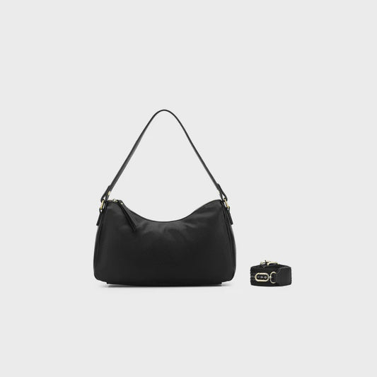 Black Caviar Claudette Shoulder/Crossbody Bag