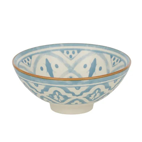Assemble Aleah Ceramic Bowl 12 x 12 x 5 CM Blue